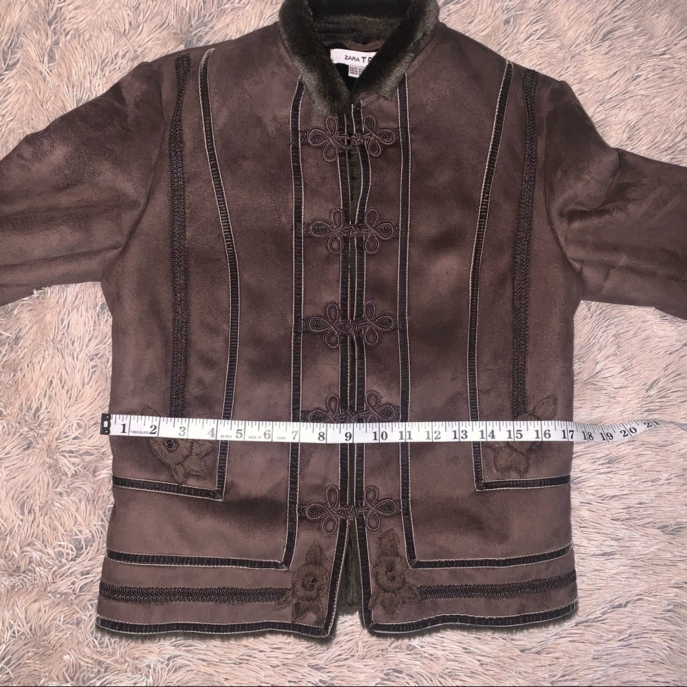 ZARA suede brown jack size M - Picture 12 of 13